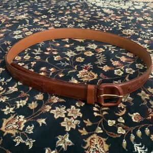 Cole Haan Leather Braided Belt- Size 38/95